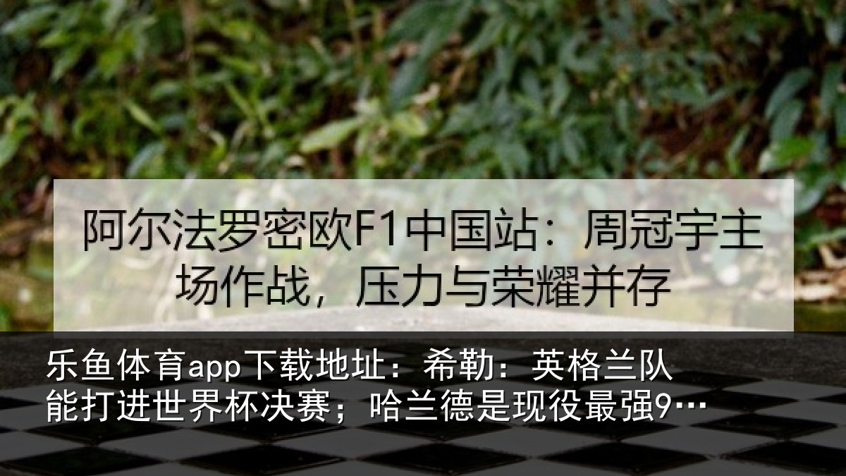 乐鱼体育app下载地址：希勒：英格兰队能打进世界杯决赛；哈兰德是现役最强9号位